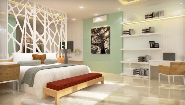 Khả năng phân vùng không gian của vách ngăn hiện đại