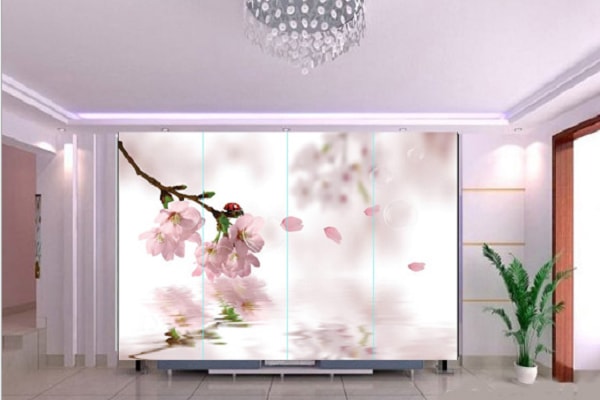 Nâng tầm không gian với vách ngăn kính nghệ thuật