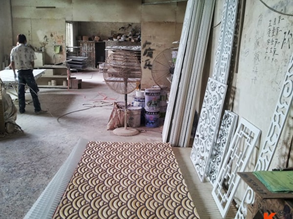 Quy trình sản xuất vách ngăn gỗ CNC