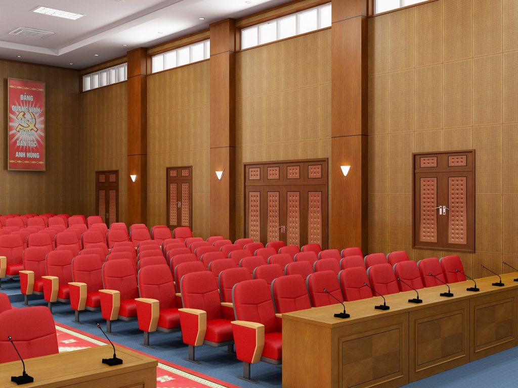 Thiết kế hội trường đơn giản