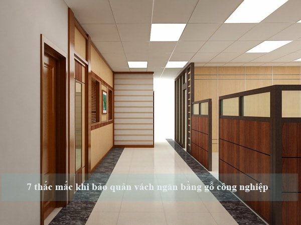 Hạn chế để vách ngăn gỗ tiếp xúc với ánh nắng mặt trời