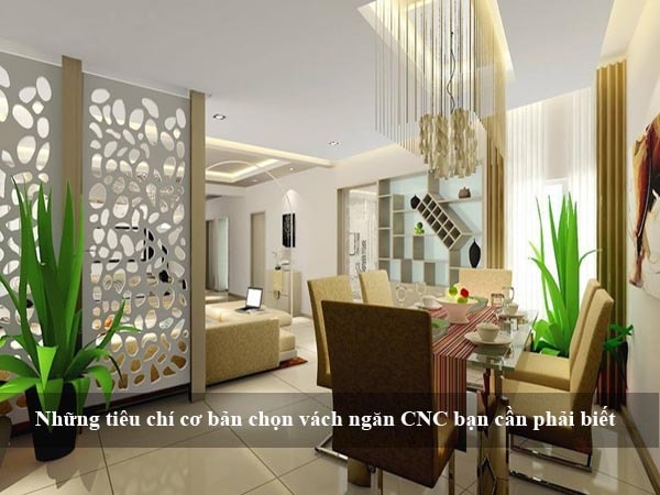 Tăng thẩm mỹ cho không gian là ưu điểm nổi bật khi chọn được vách ngăn phù hợp