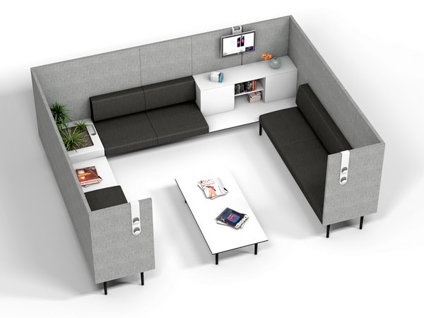 Cấu tạo và đặc điểm của vách ngăn di động bọc nỉ