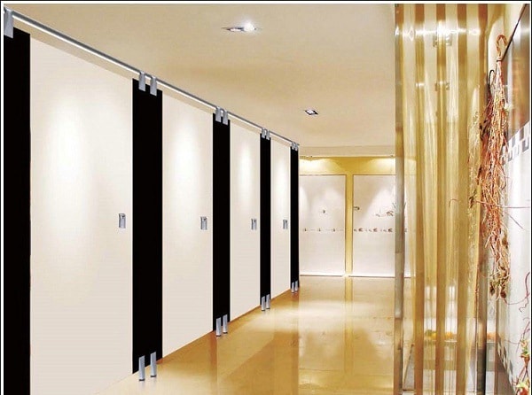 Ưu nhược điểm của các loại vách ngăn vệ sinh phổ biến