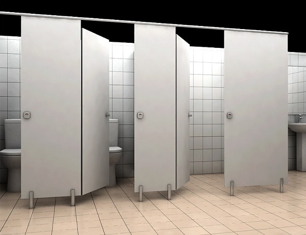 Các tiêu chí cần có của một mẫu vách ngăn dành cho nhà vệ sinh