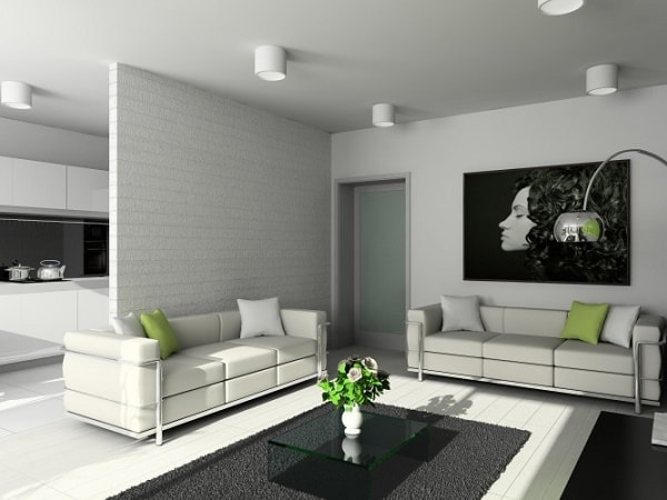 Vách thạch cao dạng một bức tường kiên cố