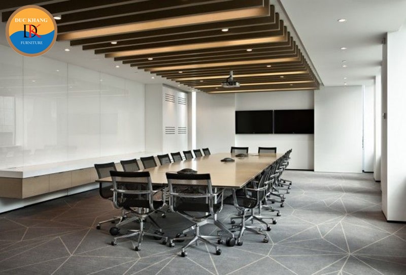 4 mẫu bàn họp Đức Khang cho văn phòng diện tích 40m2