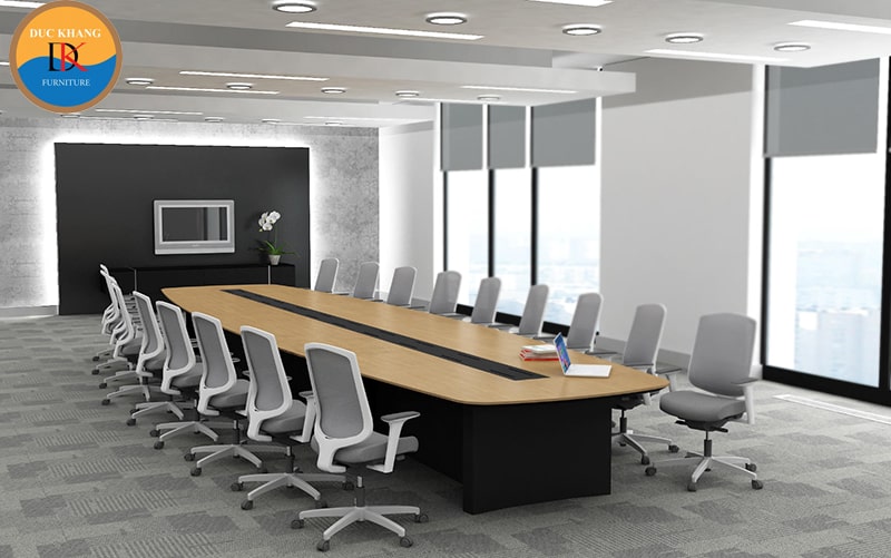 4 mẫu bàn họp Đức Khang cho văn phòng diện tích 40m2