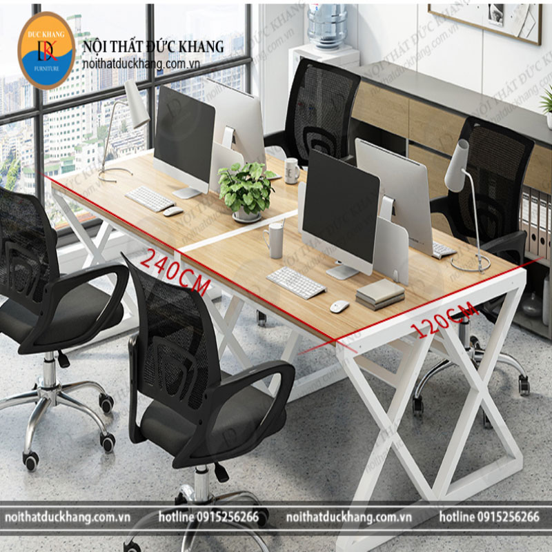 Cụm bàn làm việc nhóm 4 người DKMD104