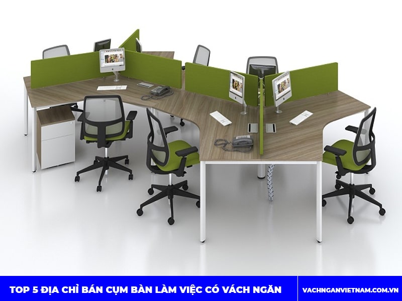 Top 5 địa chỉ bán cụm bàn làm việc có vách ngăn hàng đầu hiện nay