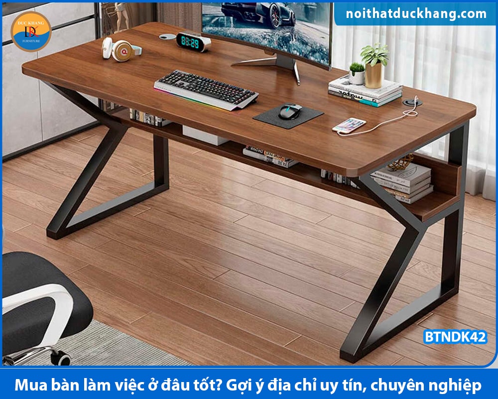 Mua bàn làm việc ở đâu tốt? Gợi ý địa chỉ uy tín, chuyên nghiệp và chất lượng?