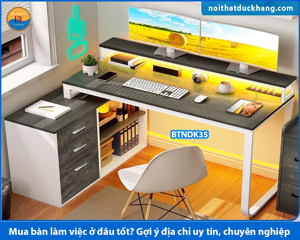 Mua bàn làm việc ở đâu tốt? Gợi ý địa chỉ uy tín, chuyên nghiệp và chất lượng?