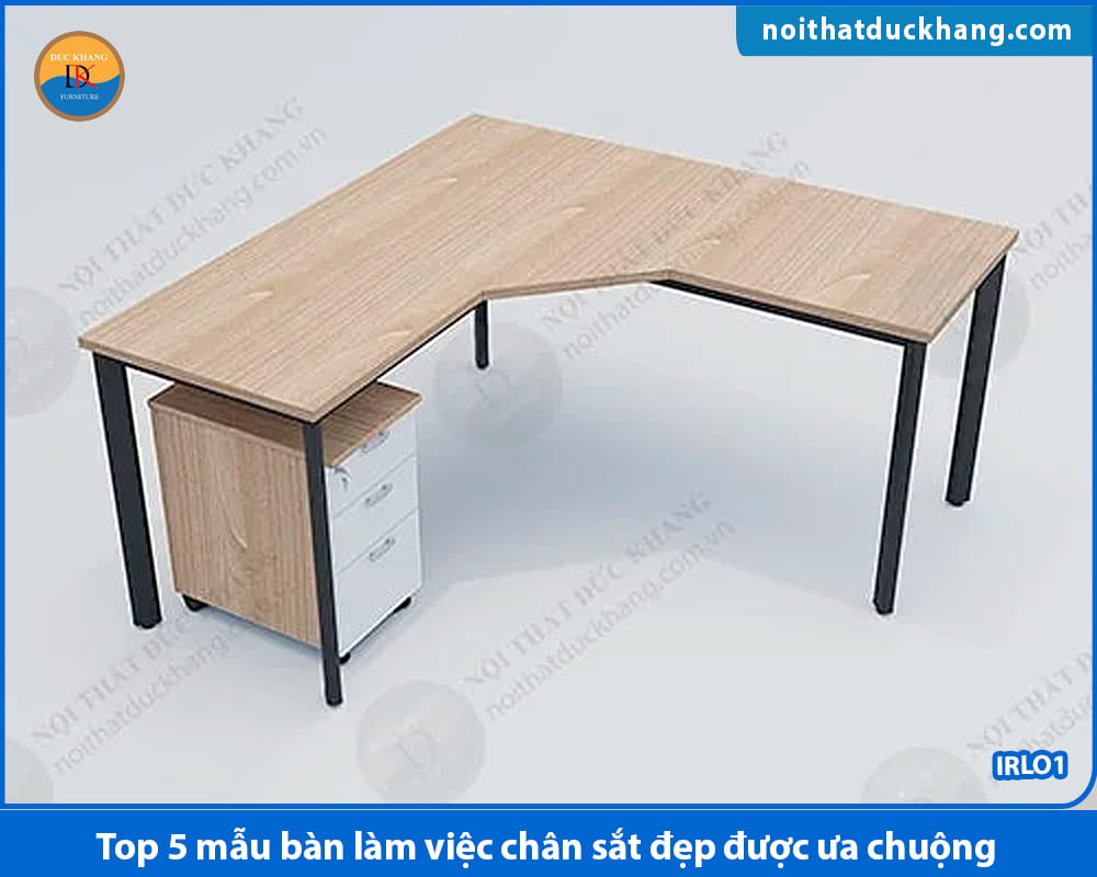 Top 5 mẫu bàn làm việc chân sắt đẹp được ưa chuộng